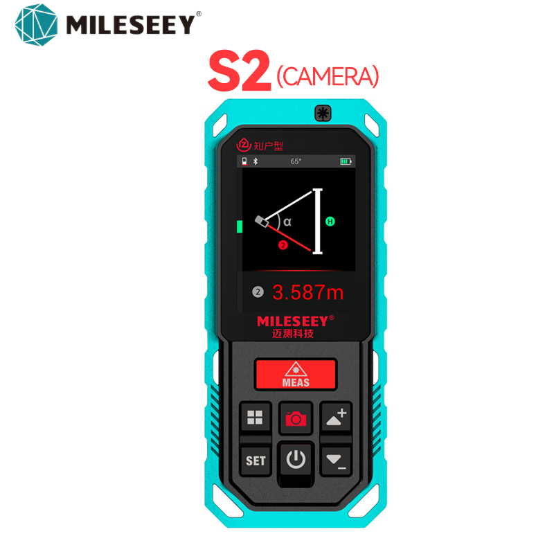 Industrial Laser Sensor - Mileseey S2 Camera Laser Distance Meter