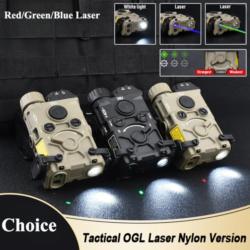 Industrial Laser Gun - Tactical OGL Nylon Plastic LED Flashlight