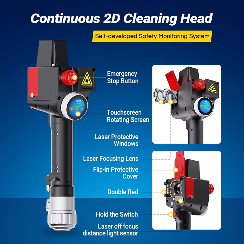 Industrial Laser Systems - Industrial-Grade 300W Pulse Laser Cleaning Equipment