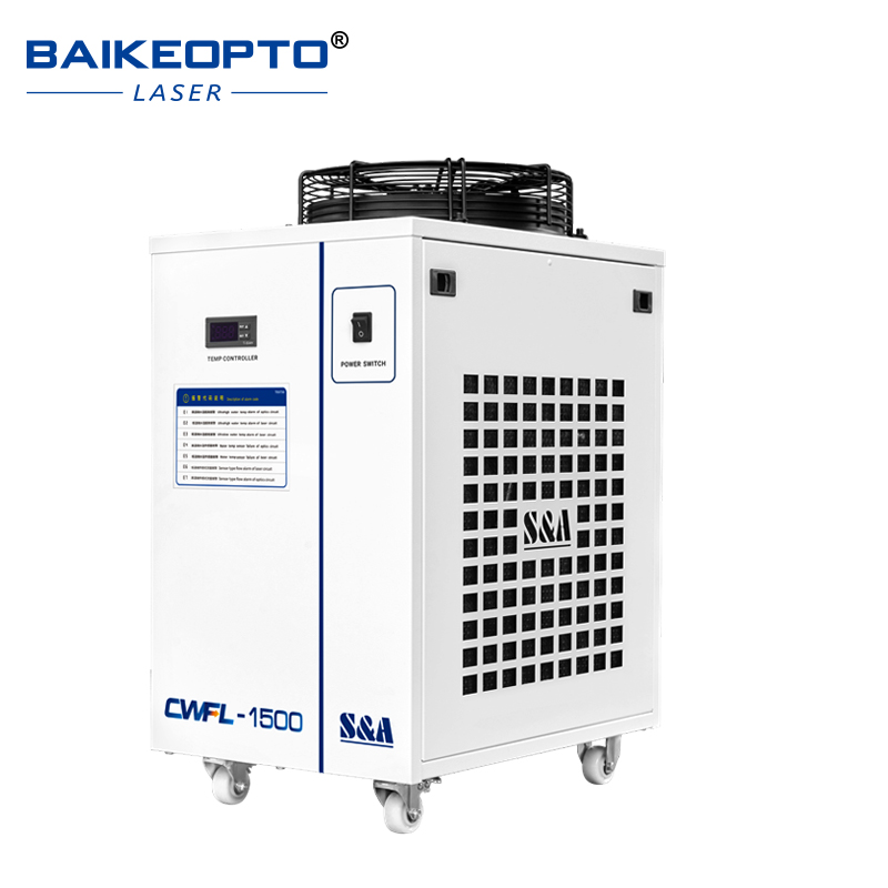 Industrial Laser Welding Iron - S&A CWFL-1500 Industrial Water Chiller water