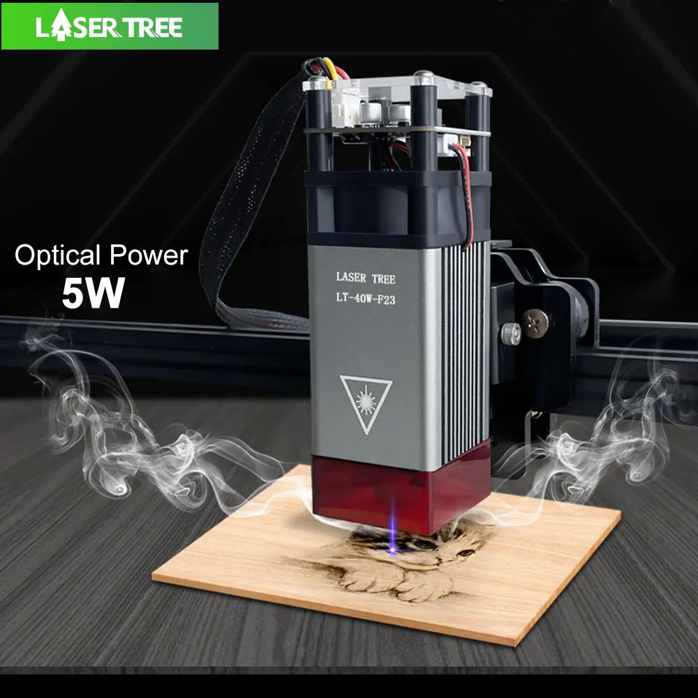 Metal Laser Cutter Head - LASER TREE 4w 5W Laser Module