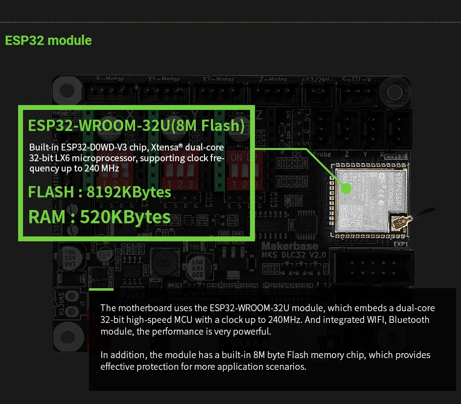 Makerbase MKS DLC32 V2.1 32Bit - Industrial Laser Sensor 评论和价格