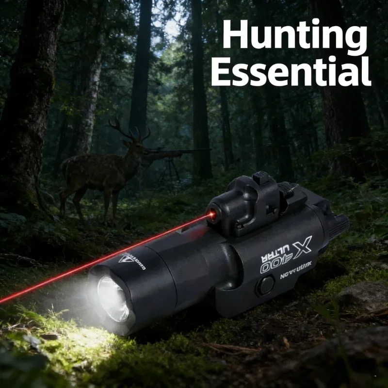2-in-1 X400U Flashlight Laser  - Industrial Laser Gun 评论和价格