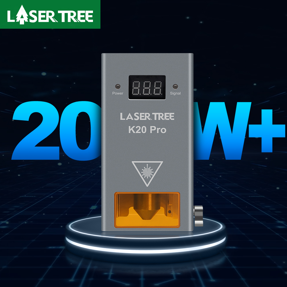 LASER TREE K20 20W Optical Pow - Metal Laser Cutter Head 评论和价格