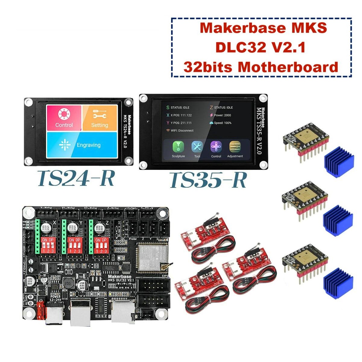 Makerbase MKS DLC32 V2.1 32bit - Industrial Laser Sensor 评论和价格