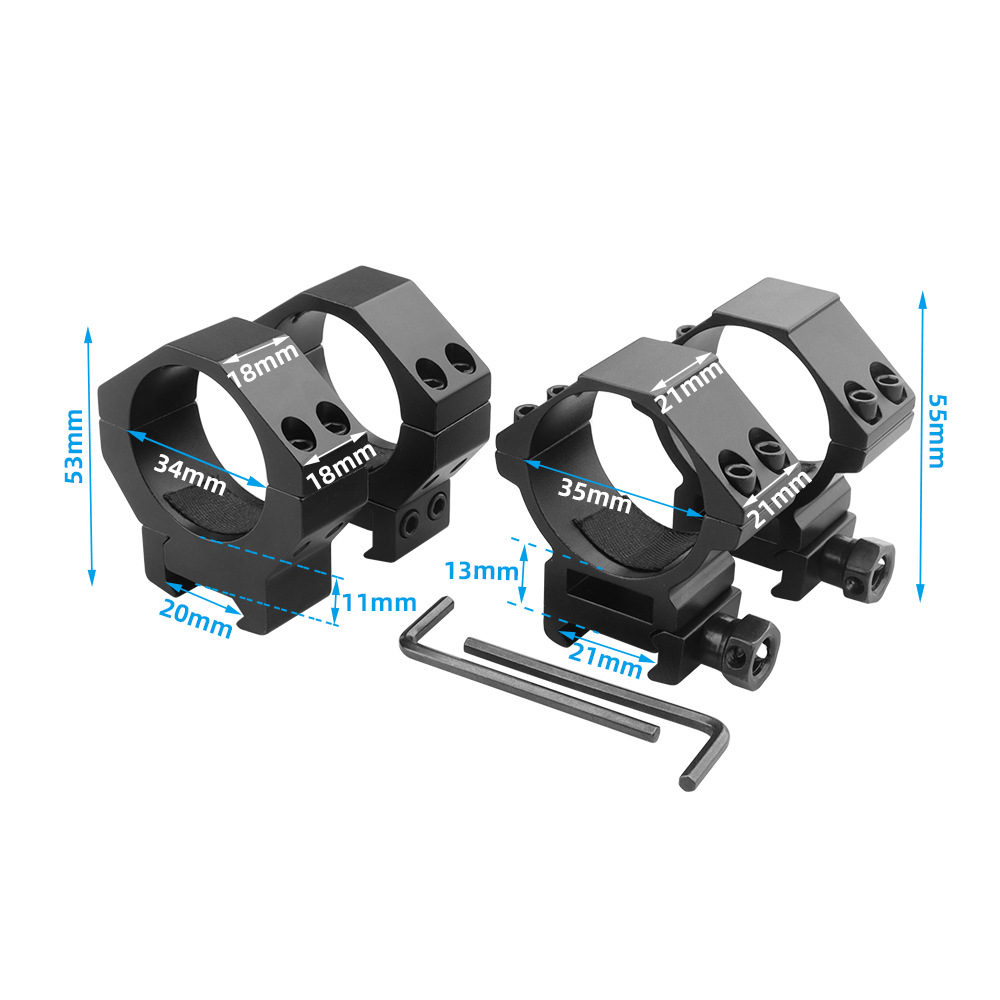 35mm/34mm Rifle Scope Mount Ri - Industrial Laser Gun 评论和价格