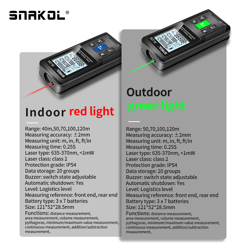 Snakol Laser Distance Meter 40 - Industrial Laser Sensor 评论和价格