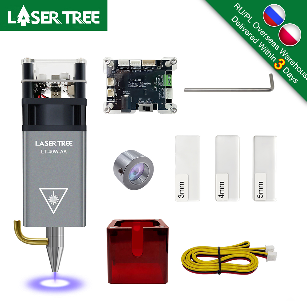 LASER TREE 20W 10W 5W Optical  - Metal Laser Cutter Head 评论和价格