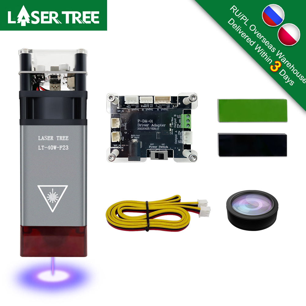 LASER TREE 20W 10W 5W Optical  - Metal Laser Cutter Head 评论和价格
