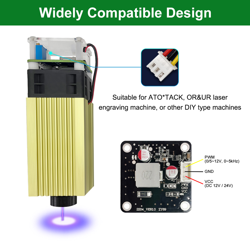 LASER TREE 4W 5W Laser Module  - Metal Laser Cutter Head 评论和价格