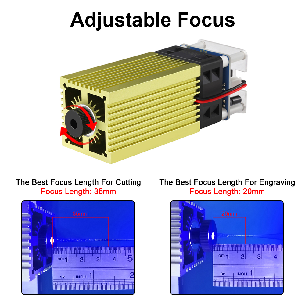 LASER TREE 4W 5W Laser Module  - Metal Laser Cutter Head 评论和价格
