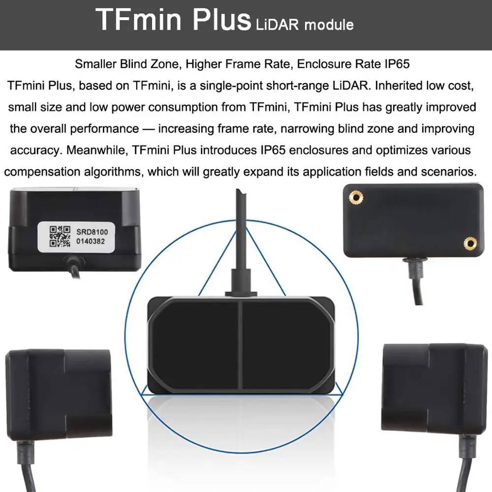 10PCS TFmini Plus Laser Lidar  - Industrial Laser Sensor 评论和价格