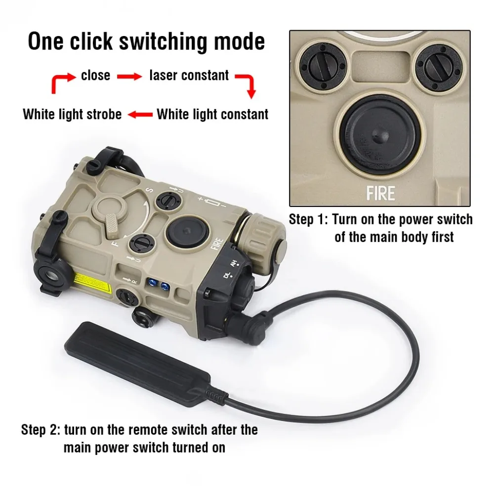 Tactical OGL Nylon Plastic LED - Industrial Laser Gun 评论和价格
