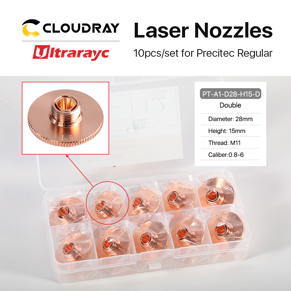 Ultrarayc 10pcs/Set Laser Nozz - Metal Laser Cutter Head 评论和价格