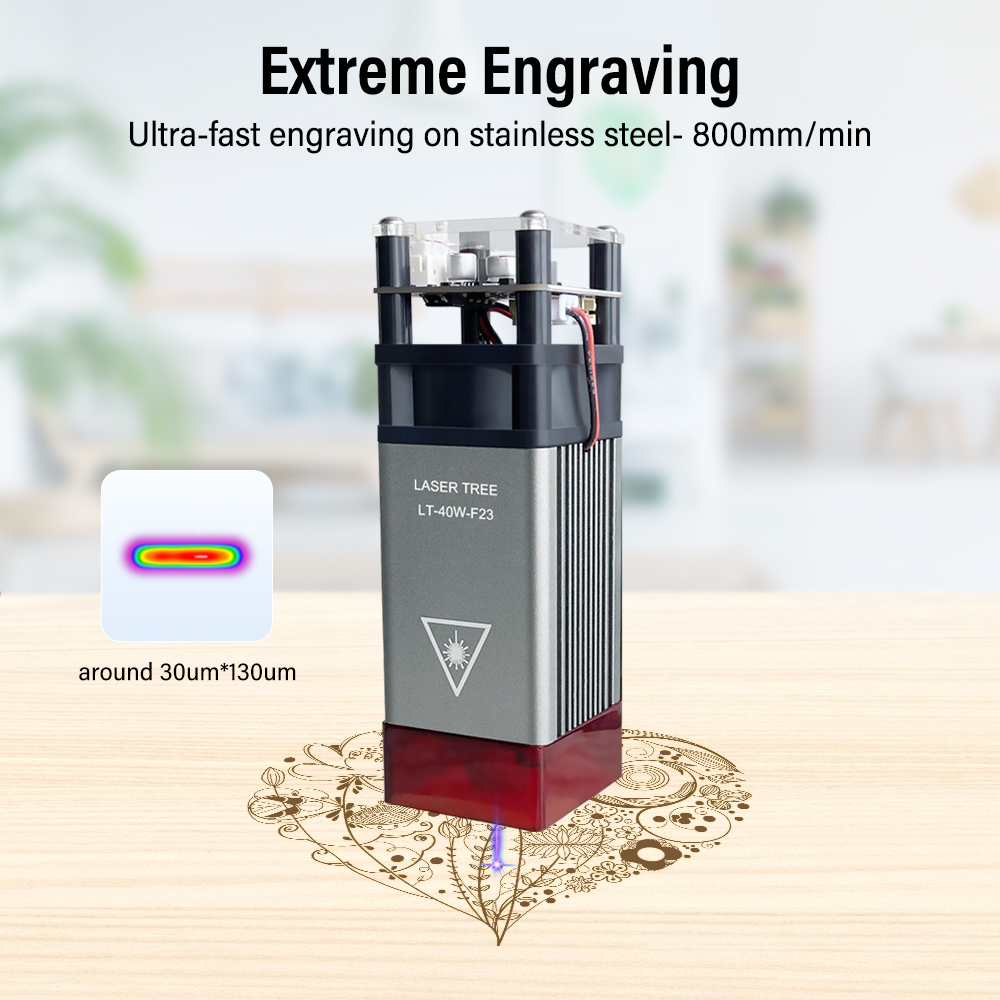 LASER TREE 4w 5W Laser Module  - Metal Laser Cutter Head 评论和价格